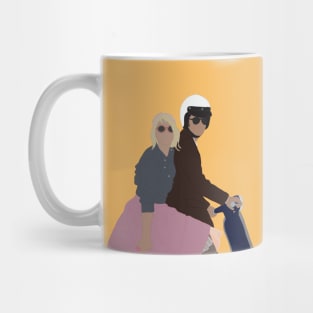 Doctor and Rose 50's (No Background) Mug